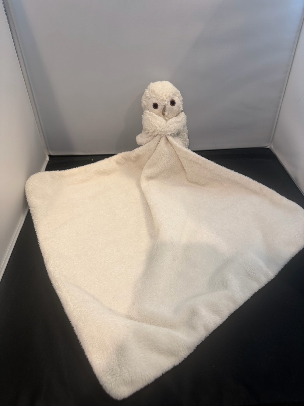 Jellycat Bashful Owl Soother Lovey Soother Baby Plush Comforter